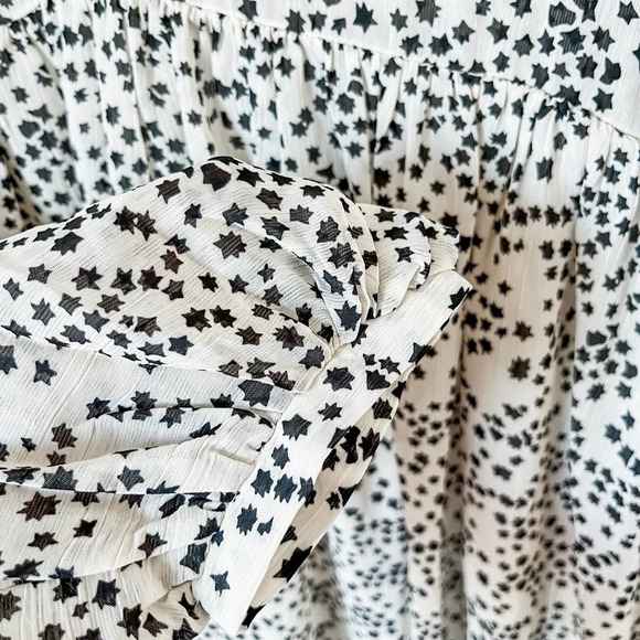 NWT Umgee Star Starburst Tunic Blouse Size Small Oversized Flowy - Picture 3 of 11